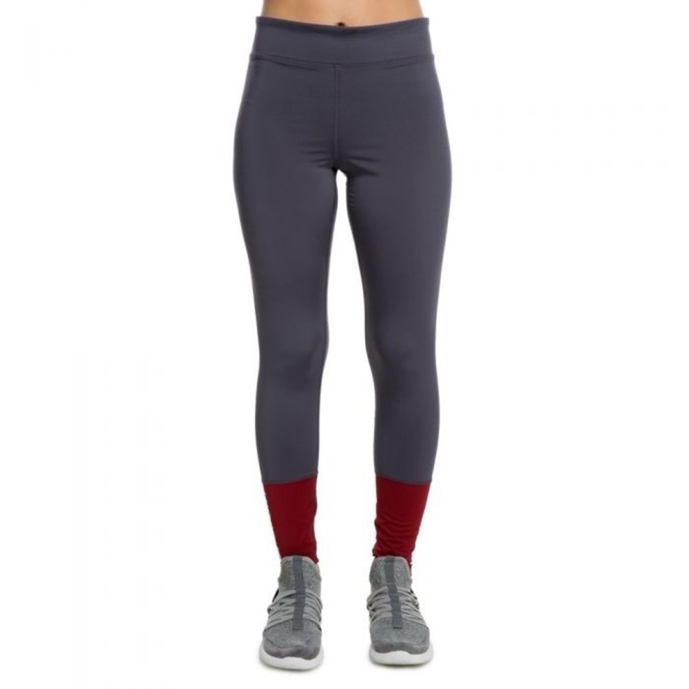 JUICY Couture Sport Active Pants Leggings Gray Red Women's Sz S *NEW* $108 - Picture 1 of 7